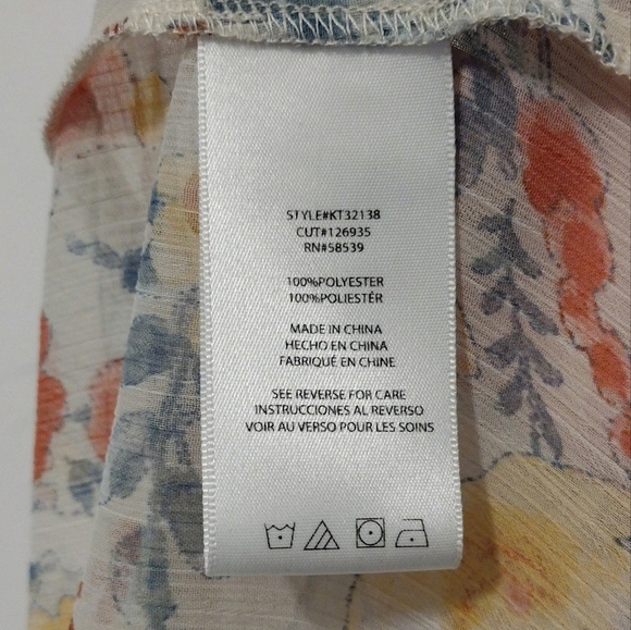 Kut from the Kloth - Jasmine Chiffon Floral Blouse - Picture 12 of 13